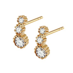 Złote Kolczyki Verona FB16070 Felicia