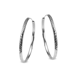 Srebrne Kolczyki Verona IKRD171 Koła