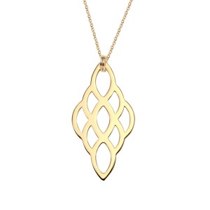 Złoty Naszyjnik Verona CA17035