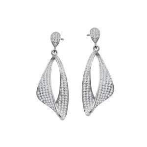 Srebrne Kolczyki Verona IKCW166