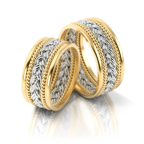 zlote-obraczki-slubne-warkocz-007-zolte-biale-zolte