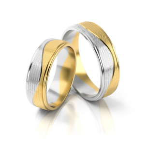 Złote obrączki ślubne 199 ST próba 585