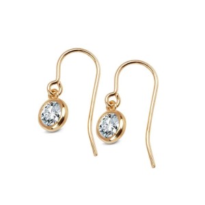 Złote Kolczyki Verona GB13630