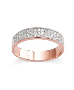 Złoty pierścionek -obrączka brylantami 0,51ct 357/05 