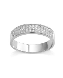 Złoty pierścionek -obrączka brylantami 0,51ct 357/05  