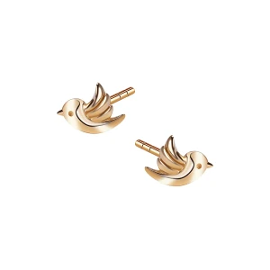 Złote Kolczyki  Verona FA18902 Ptaki 