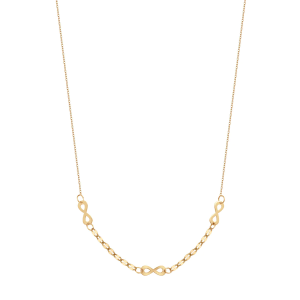 Złoty Naszyjnik Nieskończoność Verona CA19133