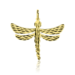 Złota Zawieszka ZAEK5162 Ważka