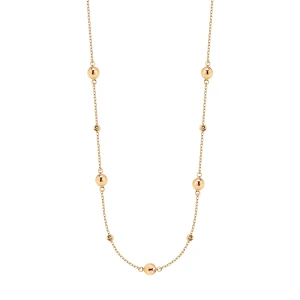 Złoty Naszyjnik Verona CA18039 Kulki