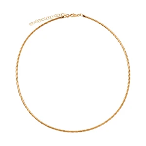 Srebrny Naszyjnik Pozłacany Verona N053825 SENZA