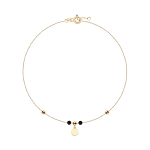 Złota Bransoletka Na Nogę Verona DC18255