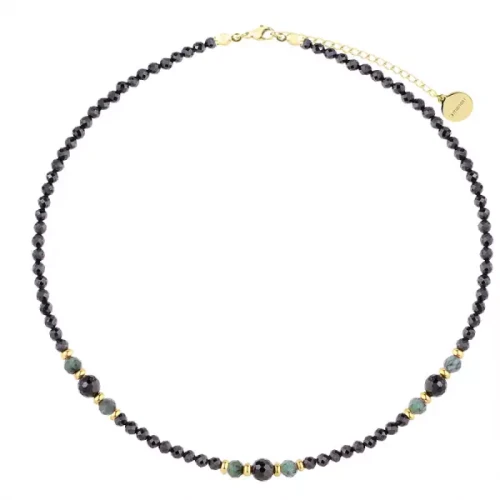 Naszyjnik Manoki WA752GZ TURMALIN + SZMARAGD