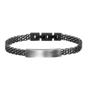 Bransoletka męska Manoki BA1208B mesh VINTAGE