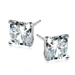 Srebrne Kolczyki Verona IKCW004 z cyrkonią