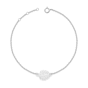 Bransoletka srebrna na nogę 072-0289/90 MONSTERA