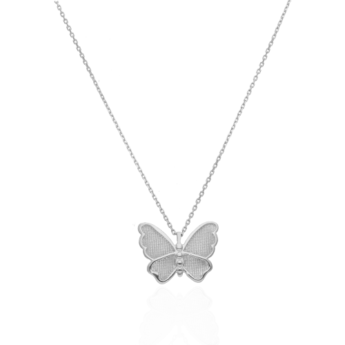 Srebrny naszyjnik MOTYL 075-0518/00