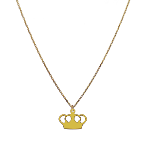 Złoty Naszyjnik Verona CA14899 Korona