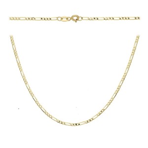 Złoty łańcuszek LAEK5138 FIGARO