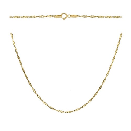 Złoty Łańcuszek Verona ZAA0496 Singapur 50 cm
