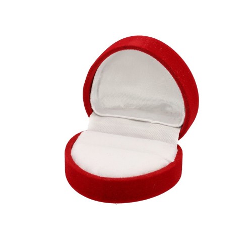 Opakowanie na pierścionek/kolczyki CZERWONE SERCE