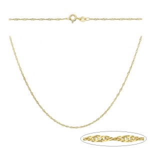 Złoty Łańcuszek Verona XAA0872 Singapur