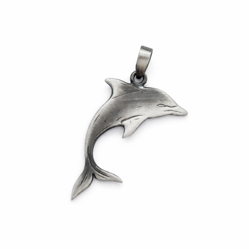 Srebrna zawieszka ORZA064 DELFIN