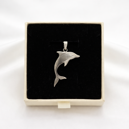 Srebrna zawieszka ORZA064 DELFIN