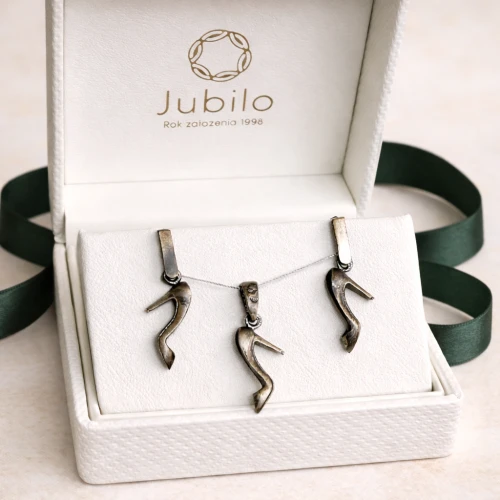 kolczyki + zawieszka zestaw