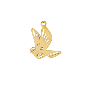 Zawieszka Złota Ptak Verona LA18416