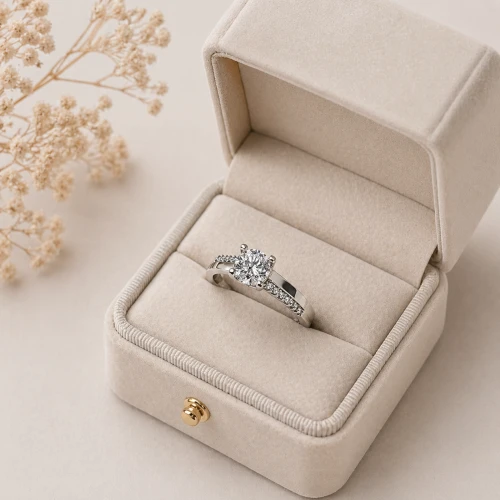 Złoty Pierścionek Verona EB13262 z cyrkonią