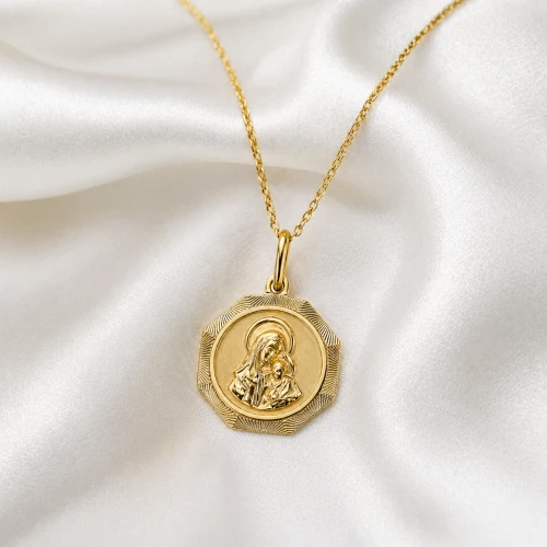 Złota Zawieszka Medalik Verona LA11547