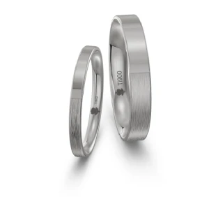 Obrączki Tytanowe Płaskie od 2 do 5 mm T-518