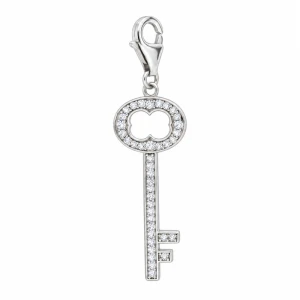 Srebrny Big Charms AVHU395 Klucz