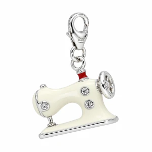 Srebrny Big Charms AVTI005 Maszyna do Szycia