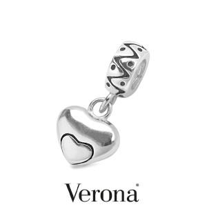 Srebrna zawieszka Elemento Verona Z42520 Serce