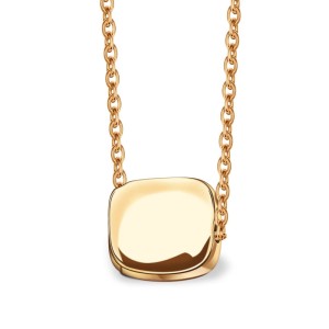 Złoty Naszyjnik Verona Kwadrat