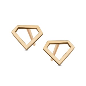 Złote Kolczyki Verona  FA12659 Diamenty