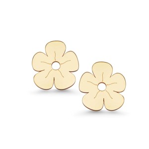 Złote Kolczyki Verona FA13727 Fiori Kwiatki