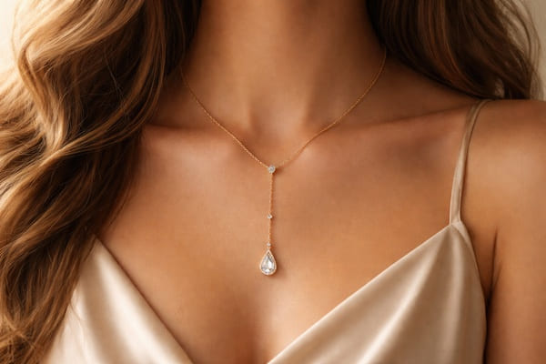 V-neck, golf czy łódka? Jak dobrać naszyjnik do dekoltu, by podkreślić kobiece atuty?